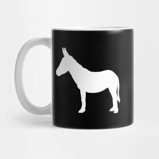 Donkey silhouette Mug